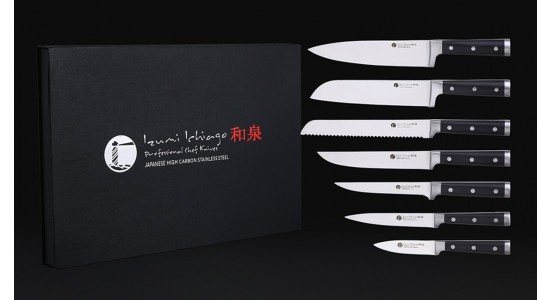 IZUMI ICHIAGO - 7-tlg. Kochmesser-Set "Professional Chef Knives"