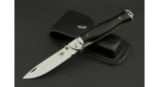 ED MAHONY Little Ebony Folder, Taschenmesser, 440C