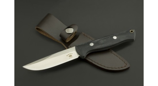 ED MAHONY Pathfinder, Jagdmesser, G10 mit schwarzem Griff, 440C