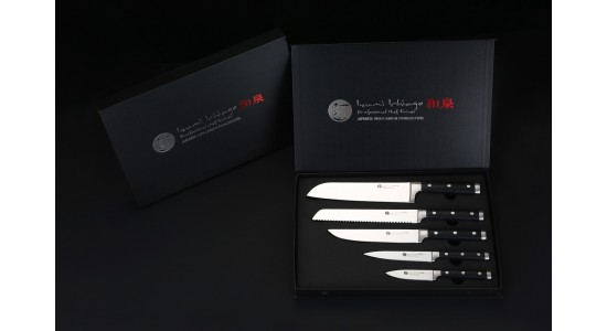 IZUMI ICHIAGO - 5-tlg. Santokumesser-Set "Professional Chef Knives"