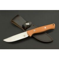 ED MAHONY Pathfinder, Jagdmesser, G-10 mit orangenem Griff, 440C