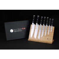 IZUMI ICHIAGO - 7-tlg. Kochmesser-Set "Professional Chef Knives" inkl. Bambustständer