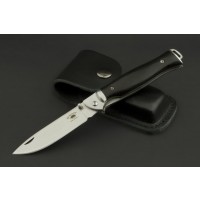 ED MAHONY Little Ebony Folder, Taschenmesser, 440C