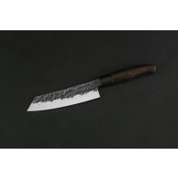 TAKAHIRO MIYAZAKI - Santoku bocho Okii - Santoku Messer 7 inch,	 Klinge aus japanischem blauem Papierstahl