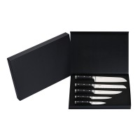 Ernst Siebeneicher-Hellwig  5-tlg. Santokumesser Set "Professional Chef Knives" aus Japanischer High-Carbon Edelstahl 