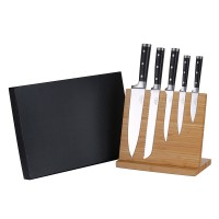 Ernst Siebeneicher-Hellwig 5-er  Kochmesser Set "Professional Chef Knives" aus Japanischer High-Carbon Edelstahl mit Magnetständer