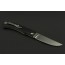 Ed Mahony Landslide Slipjoint Taschenmesser Black G-10, D2 Stahl