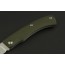 Ed Mahony Landslide Slipjoint Taschenmesser Green G-10, D2 Stahl