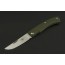 Ed Mahony Landslide Slipjoint Taschenmesser Green G-10, D2 Stahl