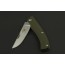 Ed Mahony Landslide Slipjoint Taschenmesser Green G-10, D2 Stahl