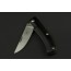 Ed Mahony Landslide Slipjoint Taschenmesser Ebony G-10, D2 Stahl