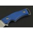 Ed Mahony Skywalk Neck Knife Taschenmesser Blue-G10, D2 Stahl