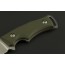 Ed Mahony Skywalk Neck Knife Taschenmesser Olive-Green-G10, D2 Stahl