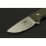 Ed Mahony Skywalk Neck Knife Taschenmesser Olive-Green-G10, D2 Stahl