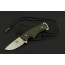 Ed Mahony Skywalk Neck Knife Taschenmesser Olive-Green-G10, D2 Stahl