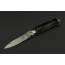 ED MAHONY Ebony Folder Middle-Version, Taschenmesser, 440C