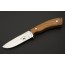 ED MAHONY Beaver Hunter - Burmesisches Eisenholz, Jagdmesser, 440C