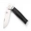 Ebony Folder 3rd Generation aus der Ground Zero Serie Liner Lock Black Pakkaholz