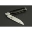 ED MAHONY Little Ebony Folder, Taschenmesser, 440C