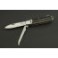 ED MAHONY Wildlife Duo Taschenmesser, Griff aus Hirschhorn, 440C
