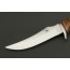 ED MAHONY Taiga Hunter Jagdmesser, mit Griff aus Lederstreifen, 440C