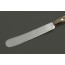 Ernst Siebeneicher-Hellwig - Buckelmesser - Buttermesser, Brotzeitmesser und Küchenmesser im modernen Stil aus weißem Wurzelholz